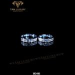 Nhẫn Cặp Kim Cương Vàng 750 “Brooke” –NC431