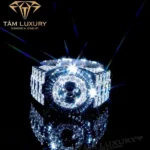 Nhẫn Vàng Ý 750 Đính Kim Cương Nam “Regal” – NNA713