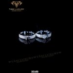 Nhẫn Cặp Kim Cương Vàng 750 “Reggie” – NC673