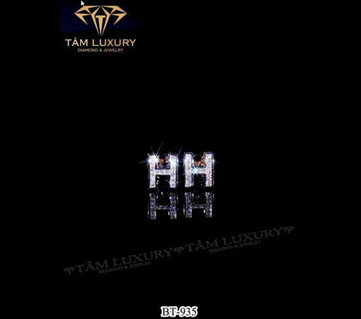 Bông Tai Kim Cương Vàng 750 VVS+ “Orichalcos” – Mã BT93
