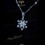 Mặt Dây Chuyền Kim Cương Vàng Ý “Zata” – Mã MD560