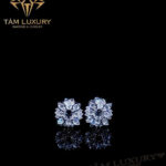 Bông Tai Kim Cương “Dazzle” – BT442