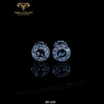 Bông Tai Kim Cương Vàng 750 “Adelaide” – BT225