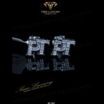 Bông Tai Kim Cương Vàng 750 “Roy” – BT267