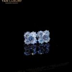 Bông Tai Kim Cương “Winter Flower” – BT423