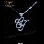 Mặt Dây Chuyền Kim Cương Vàng Ý 750 “Vivan” – MD803