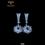 Bông Tai Vàng Ý Kim Cương “Aurora” – BT576