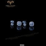 Bông Tai Kim Cương Vàng 750 “Justyne” – Mã BT812