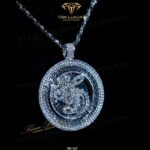 Mặt Dây Chuyền Kim Cương Vàng Ý 750 “Aliyah” – Mã MD557