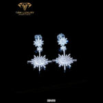 Bông Tai Kim Cương Vàng “Aretha” – BT541