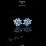 Bông Tai Kim Cương Vàng 750 “Auriane” – BT653