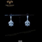 Bông Tai Kim Cương Vàng 750 “Magaly” – BT651