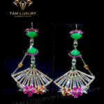 Bông Tai Kim Cương “Gleam”- BT1157