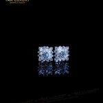 Bông Tai Kim Cương Vàng “Brilliance” – Mã BT296