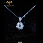 Mặt Dây Chuyền Kim Cương Vàng Ý “Daria” – MD565