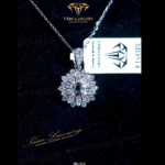 Mặt Dây Chuyền Kim Cương Vàng Ý 750 “Beattrix” – Mã MD514