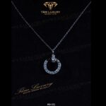 Mặt Dây Chuyền Kim Cương Nam Vàng Ý “Amanda” – MD552