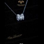 Mặt Dây Chuyền Kim Cương Vàng Ý 750 “Otis” – MD550