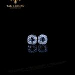 Bông Tai Kim Cương “Jethro” – BT491