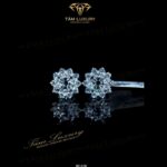 Bông Tai Kim Cương Vàng 750 “Blanche” – BT543 Bông Tai Kim Cương Vàng 750 “Blanche” – BT543