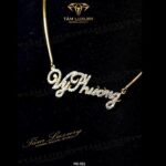 Mặt Dây Chuyền Kim Cương Vàng Ý 750 “Alula” – MD551