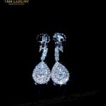 Bông Tai Kim Cương Vàng  “Moment” – BT278