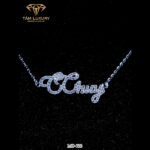 Mặt Dây Chuyền Kim Cương Vàng “Glass” – MD733