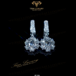 Bông Tai Kim Cương “Rose” – BT500 Bông Tai Kim Cương “Rose” – BT500