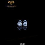 Bông Tai Kim Cương “Eira” – BT585