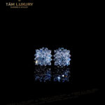 Bông Tai Vàng Kim Cương Nữ “Crystal Elegance” – Mã BT295