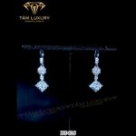 Bông Tai Kim Cương Vàng Ý 750 VVS+ “Macus” – Mã BT826