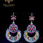 Bông Tai Kim Cương “Dangles” – BT1163 Bông Tai Kim Cương “Dangles” – BT1163