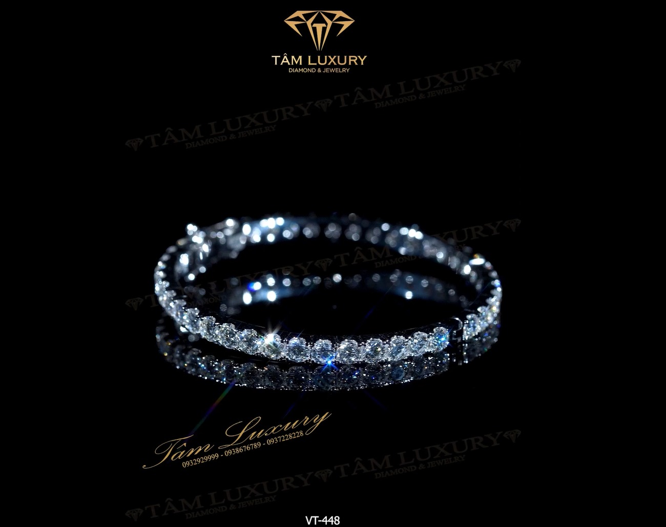 Thông Tin Về Vòng Tay Kim Cương “Oreo” – VT448