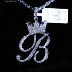 Mặt Dây Chuyền Kim Cương Chữ B “Charming” – MD760