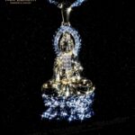 Mặt Kim Cương Dây Chuyền Phật “Vibrant” – MD757