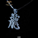 Mặt Dây Chuyền Kim Cương Vàng Ý “Awe-inspiring” – MD703